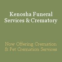 Kenosha, WI 53143 (262) 652-1943. . Kenosha funeral services  crematory obituaries